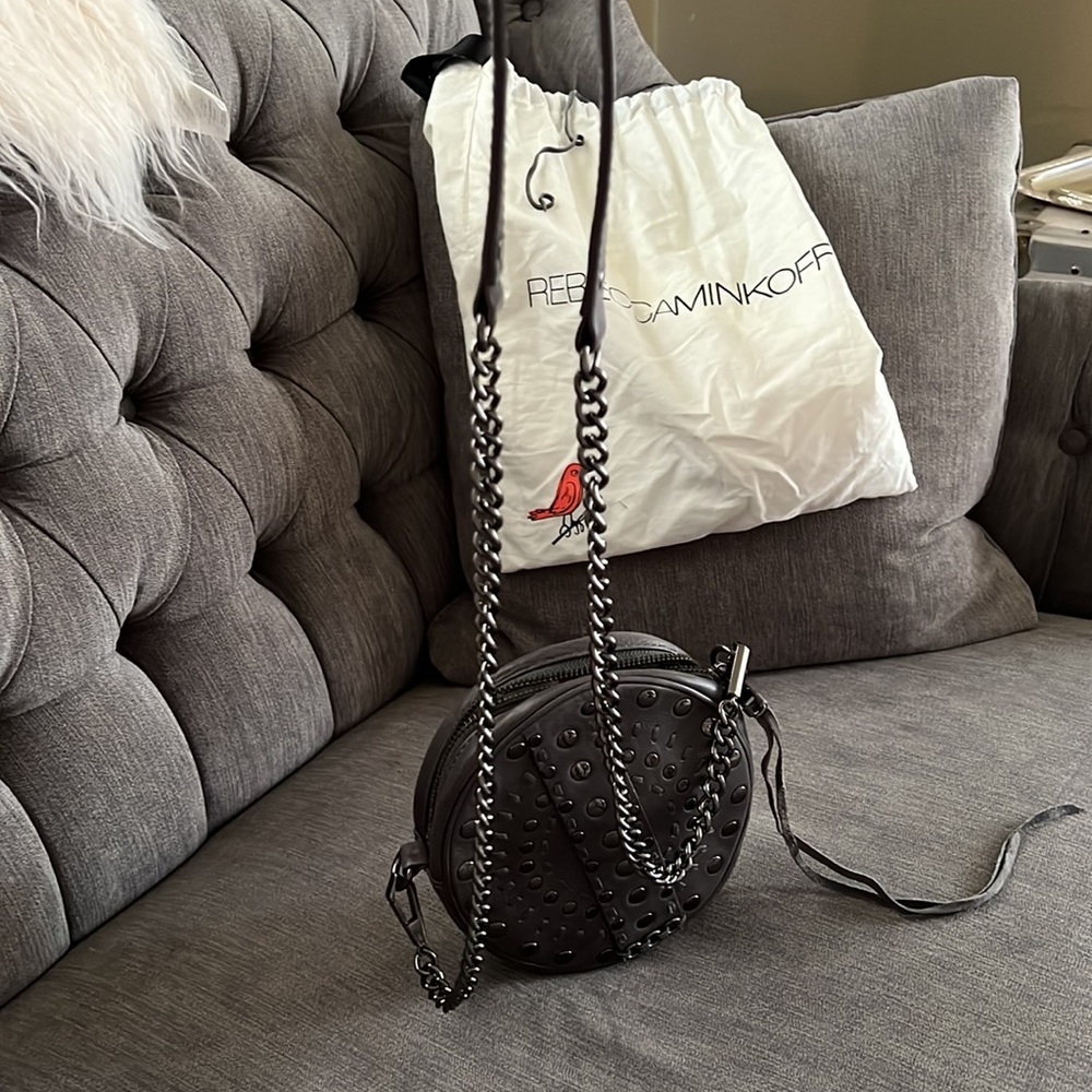 Rebecca Minkoff shoulder chain circle bag